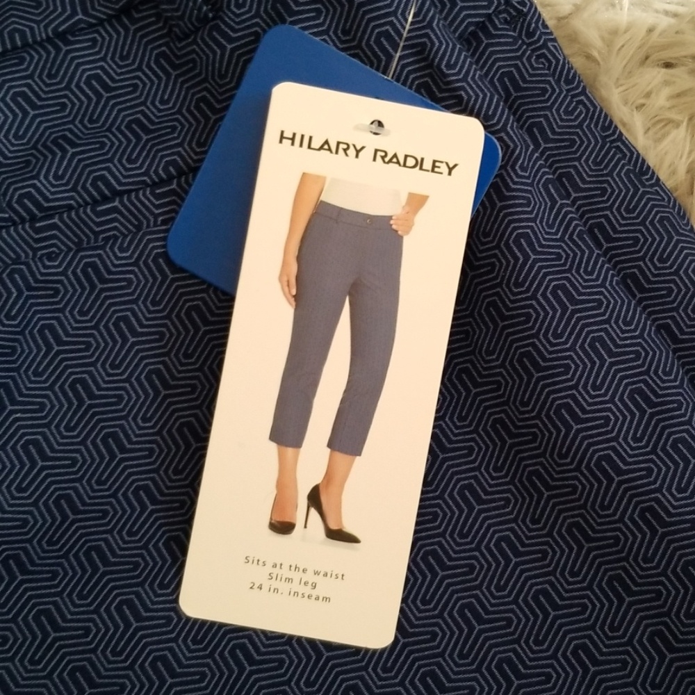 NWT HILARY RADLEY CAPRI PANTS - Picture 3 of 4